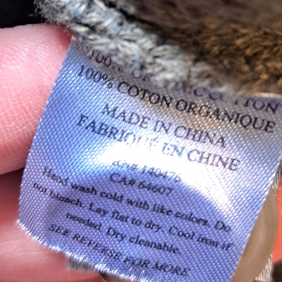 Faherty Sunwashed Fisherman Cardigan Green Blue Chunky Knit Button Sweater Sz XL - Picture 12 of 12